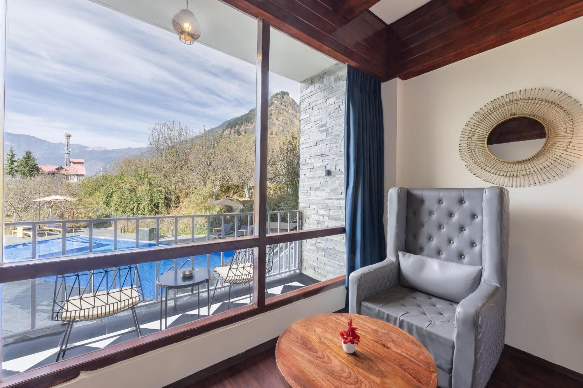 Echor Himalayan Aurum Manali, Heating & Cooling Exterior foto