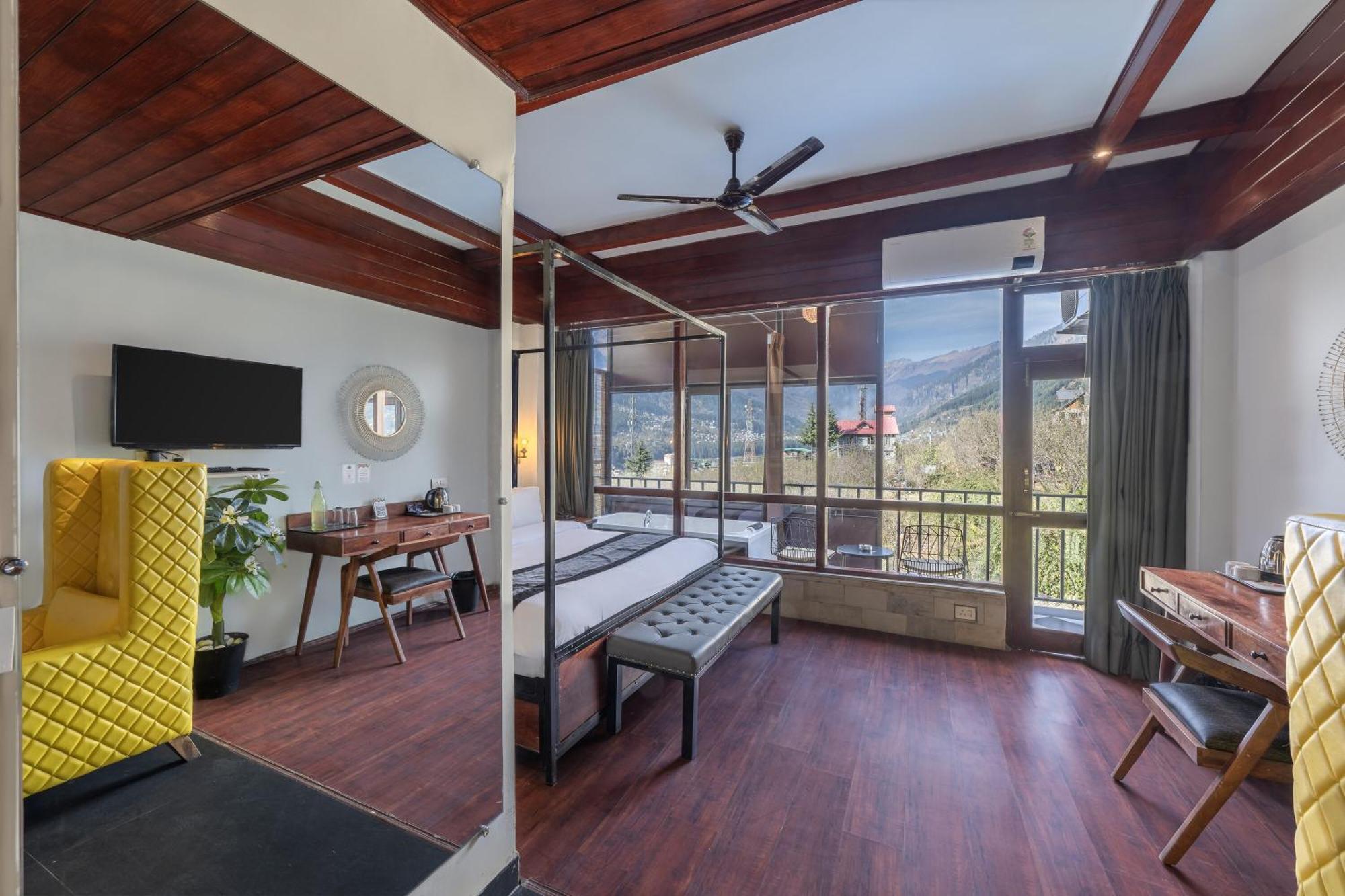 Echor Himalayan Aurum Manali, Heating & Cooling Exterior foto