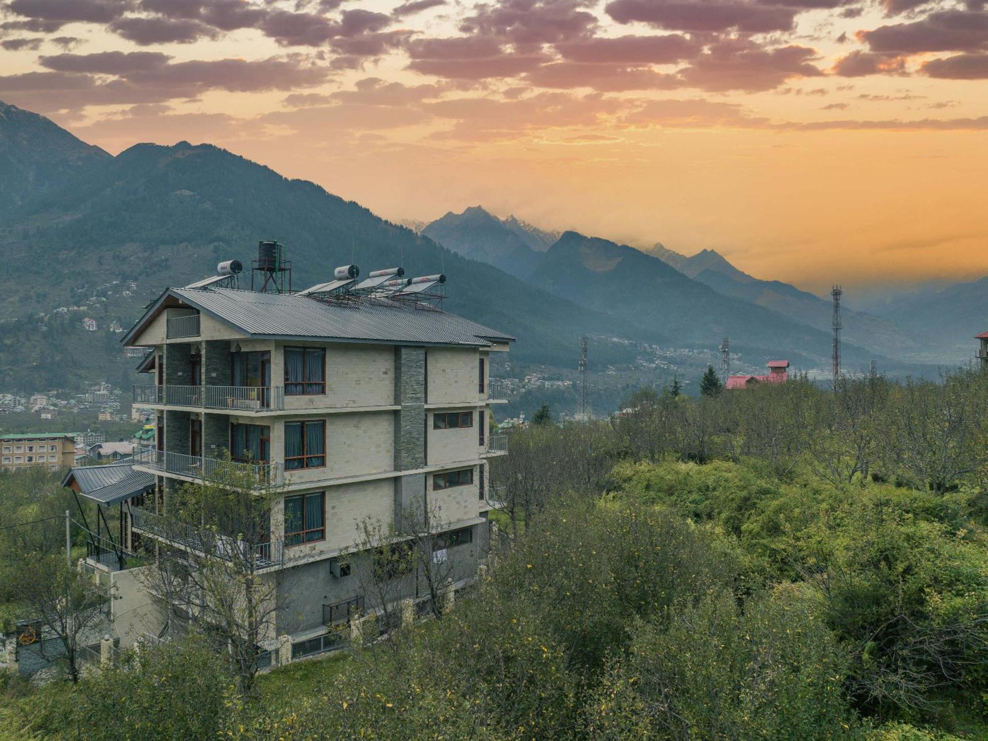 Echor Himalayan Aurum Manali, Heating & Cooling Exterior foto