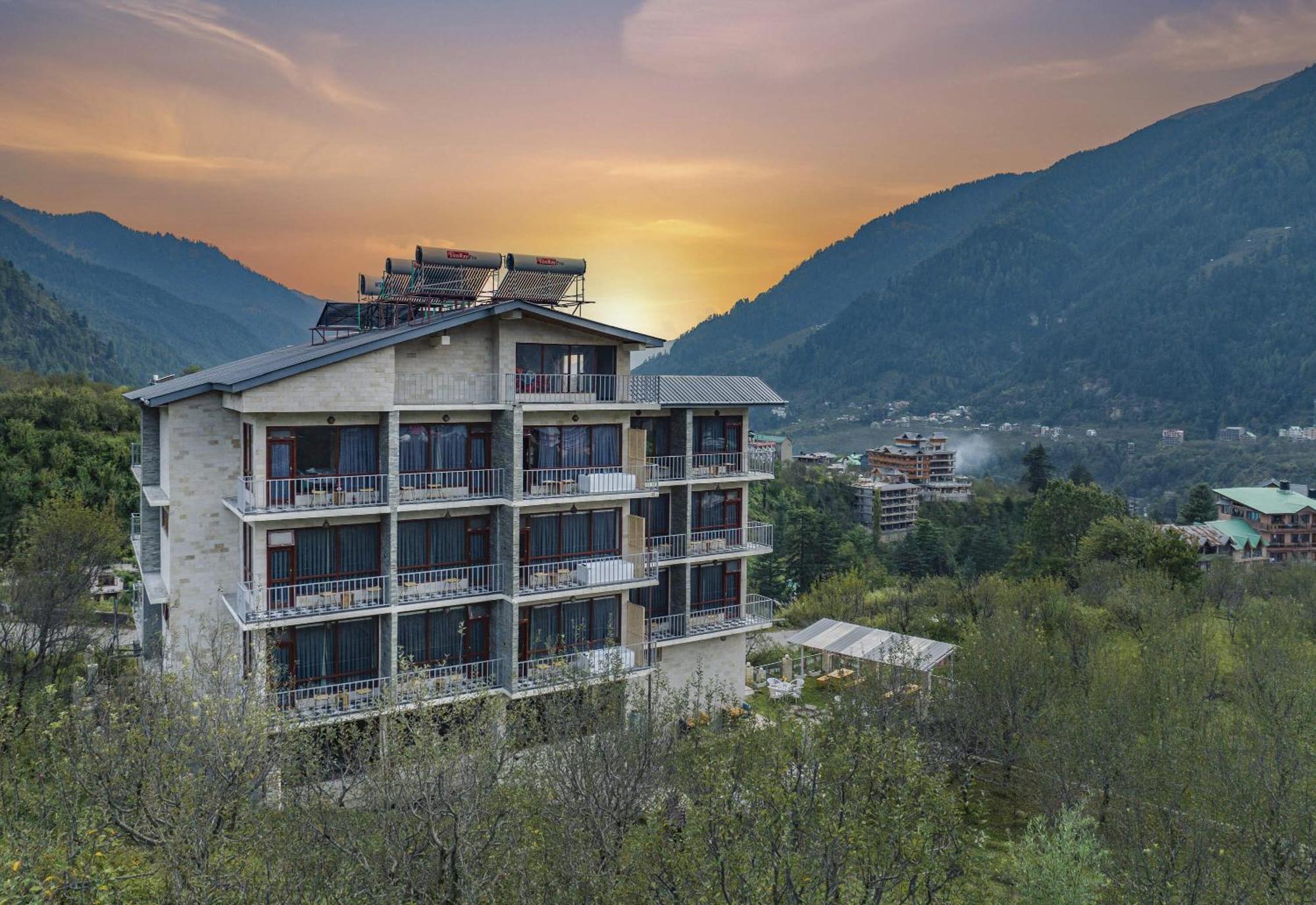 Echor Himalayan Aurum Manali, Heating & Cooling Exterior foto