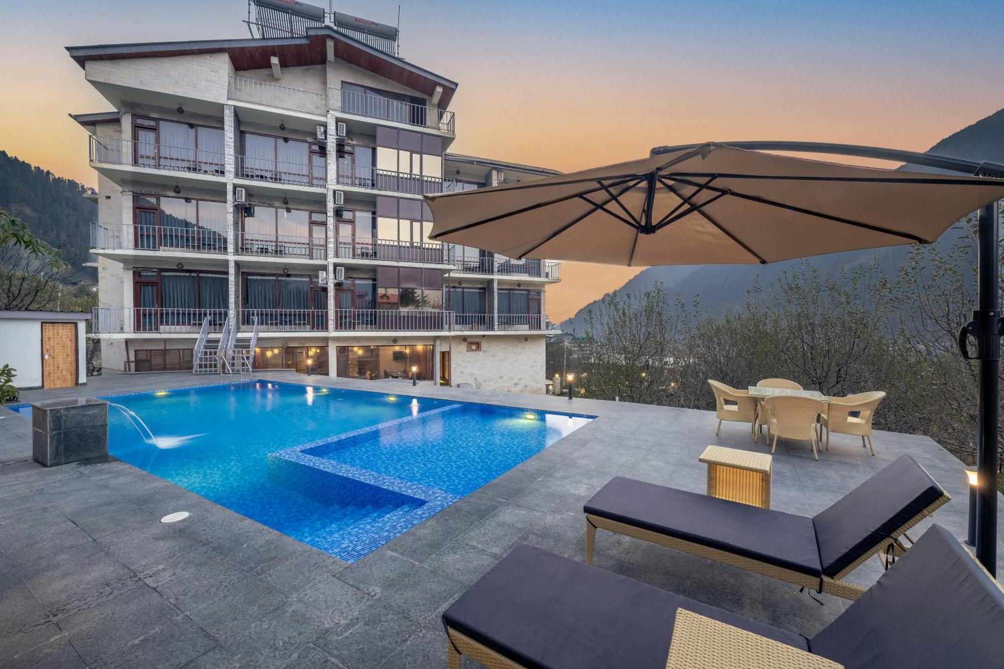 Echor Himalayan Aurum Manali, Heating & Cooling Exterior foto