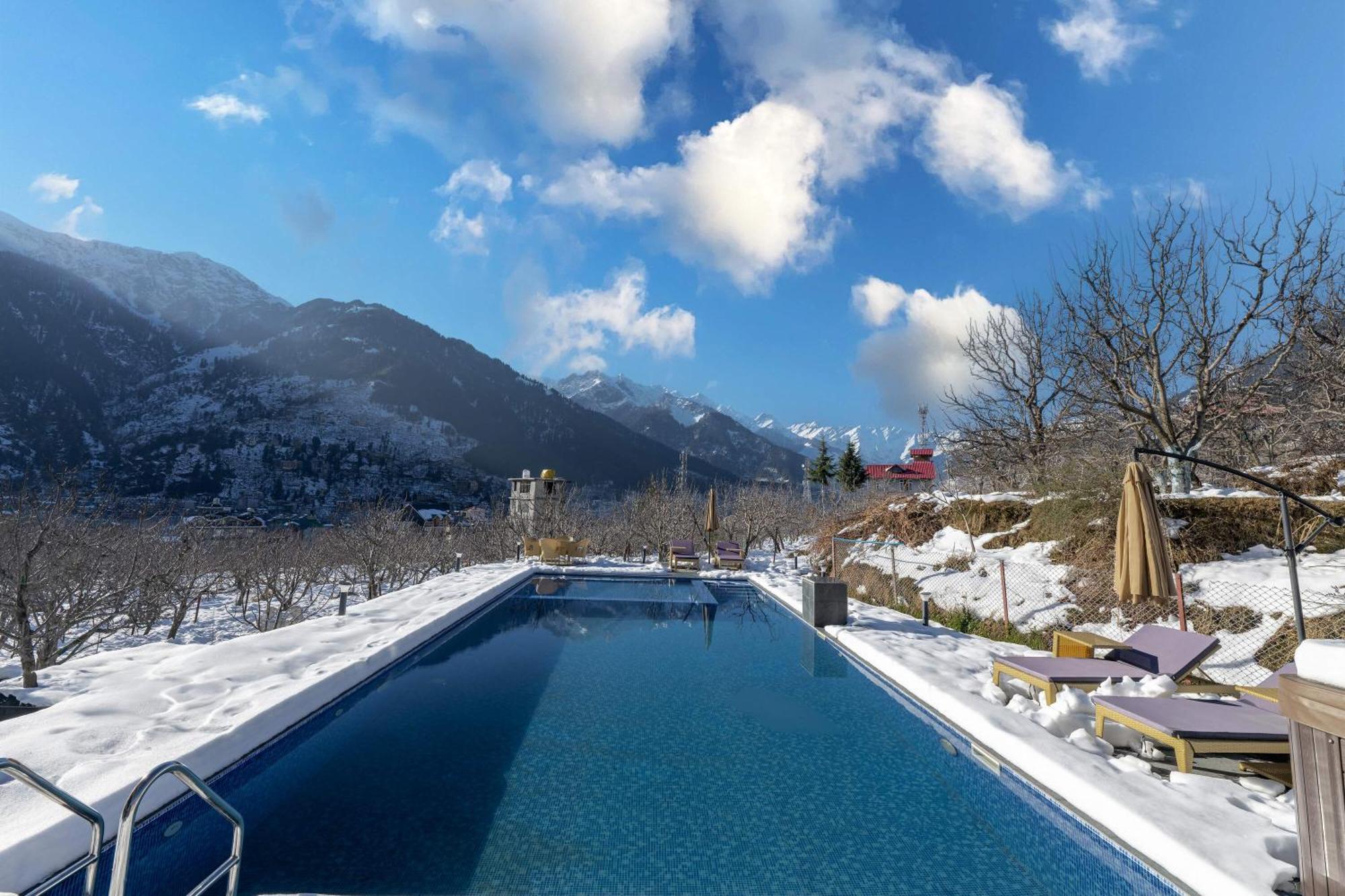 Echor Himalayan Aurum Manali, Heating & Cooling Exterior foto