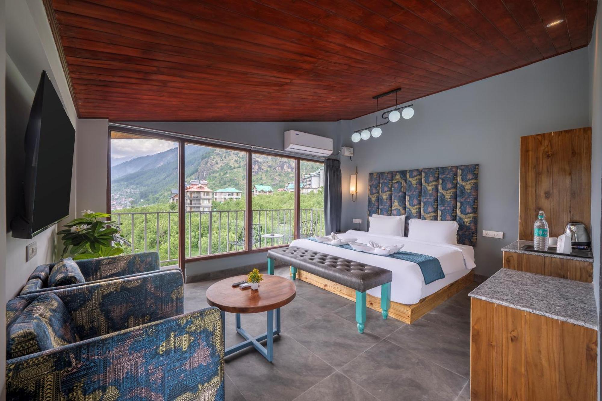 Echor Himalayan Aurum Manali, Heating & Cooling Exterior foto